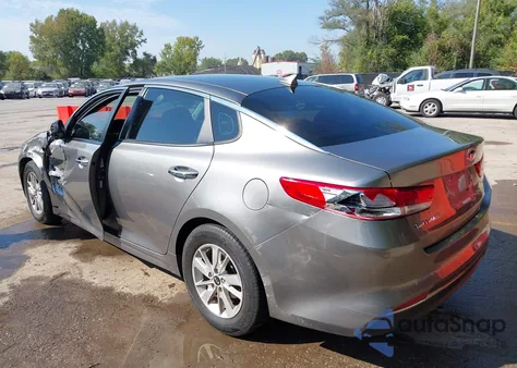2018 Kia Optima Lx из США, поврежденный, VIN 5XXGT4L35JG226392